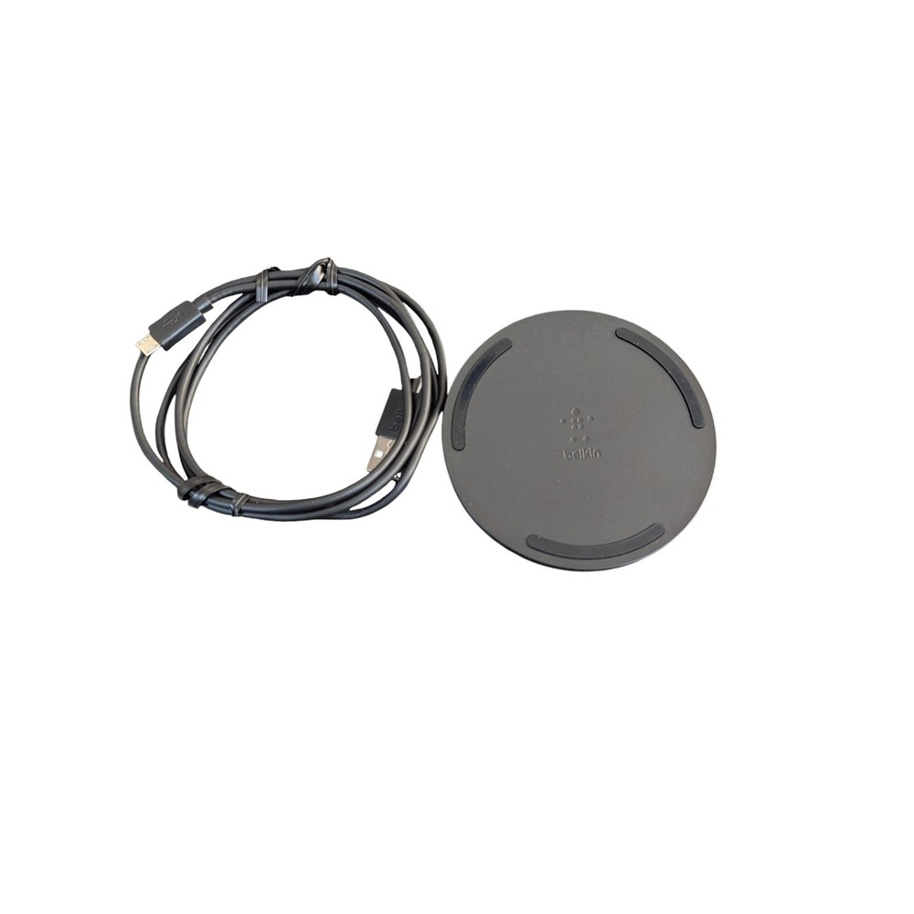 Aa8Ux Belkin 15W Qi Charging Pad - Black: Compatible with iPhone & Galaxy Models